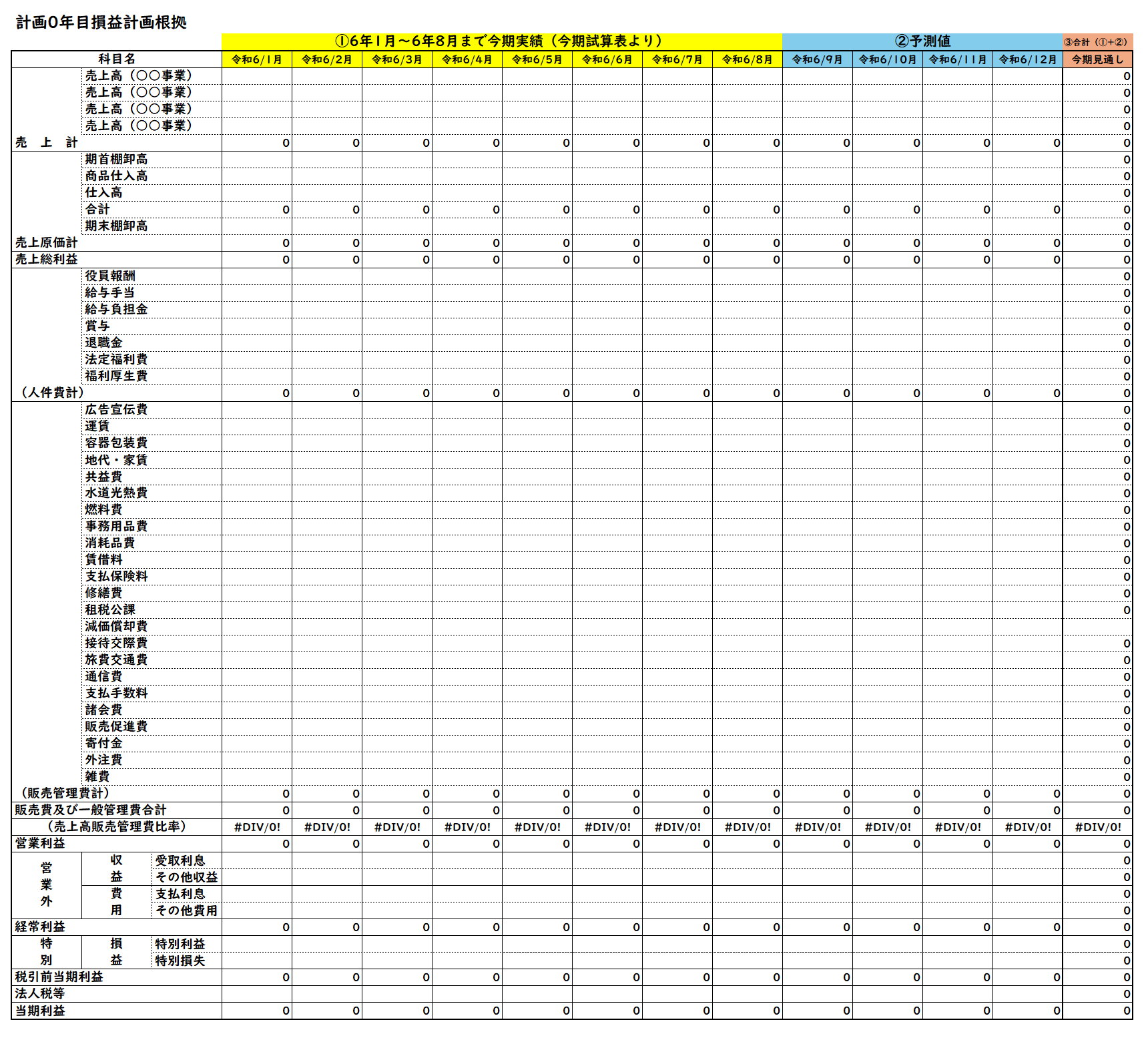 0年目数値根拠フォーマット
